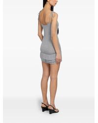 gimaguas kite mini dress GIMAGUAS Kite Cotton Mini Dress in White
