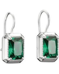 Thomas Sabo - Elyndra Ohrringe Mit Achteckigem Schliff - Lyst