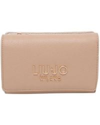 Liu Jo - Logo-Appliqué Wallet - Lyst