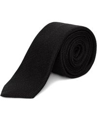 KARL LAGERFELD - Textured Silk Tie - Lyst