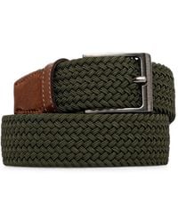 Les Deux - Ceinture À Design Tressé - Lyst