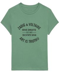 Zadig & Voltaire - Walk T-Shirt - Lyst