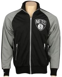 Mitchell & Ness - Veste Zippée Brooklyn Nets À Patch Logo - Lyst