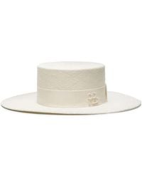 Ruslan Baginskiy - Double-Chain Strap Boater Hat - Lyst