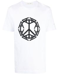 1017 ALYX 9SM - Peace Sign Logo-print T-shirt - Lyst