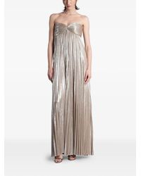 retroféte - Zoa Pleated Maxi Dress - Lyst