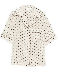 P.A.R.O.S.H. - Sbillo Blouse Met Stippen - Lyst
