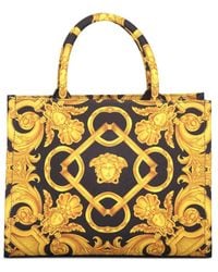 Versace - Medusa Barocco Shopper - Lyst