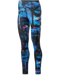 Reebok - Legging Met Print - Lyst