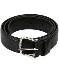 The Row - Buckle-fastening leather belt - Lyst