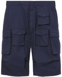 Engineered Garments - Cotton Cargo Shorts - Lyst