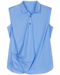 JNBY - Chemise Drapée À Rayures - Lyst