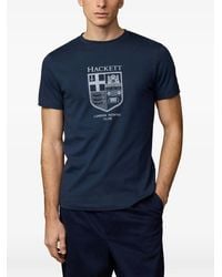Hackett - London Rowing Club T-Shirt Met Print - Lyst