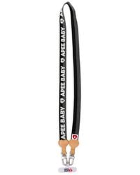 AAPE BY A BATHING AP - Logo-Embroidered Phone Lanyard - Lyst