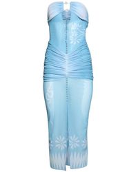 DI PETSA - Siren Ruched-Detail Dress - Lyst