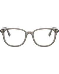 Burberry - Brille Mit Eckigem Gestell - Lyst