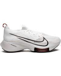 Nike - Air Zoom Tempo Next% "white Light/crimson Platinum/tint Black" Sneakers - Lyst