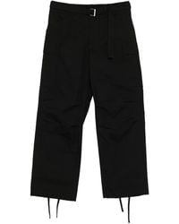 Sacai - Ripstop Cargo Broek Met Ceintuur - Lyst