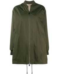 Liska Oversize Bomber Jacket - Green