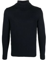 Zanone - Roll-Neck Knitted Sweater - Lyst