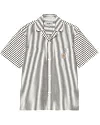 Carhartt - Short Sleeve Leavel Stripe Shirt - Lyst