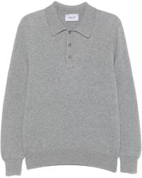 D4.0 - Fine-Ribbed Polo Shirt - Lyst