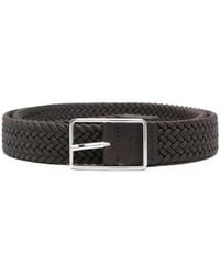 Corneliani - Braided Buckle Belt - Lyst