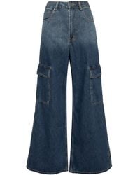 Izzue - Jeans Met Wijde Pijpen - Lyst