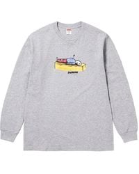 Supreme - Graphic-Print Long-Sleeve T-Shirt - Lyst