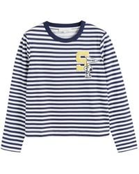 Chinti & Parker - Striped Long-Sleeve T-Shirt - Lyst