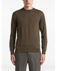 Peserico - Langärmeliger Pullover mit rundem Ausschnitt - Lyst