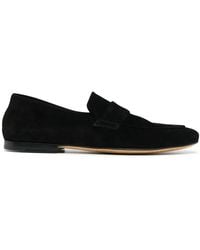 Officine Creative - Suede Penny Loafers - Lyst