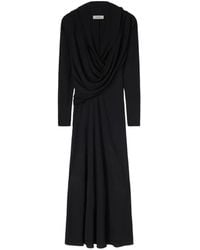 RETORI - Draped Hooded Maxi Dress - Lyst