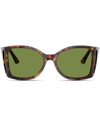 Persol - Geometric-Frame Sunglasses - Lyst