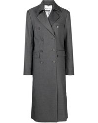Remain - Doppelreihiger Mantel Mit Fallendem Revers - Lyst