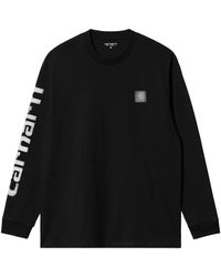 Carhartt - Archive Script long-sleeve T-shirt - Lyst