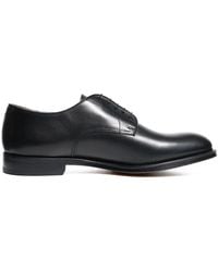 Doucal's - Lace-Up Leather Derby Shoes - Lyst