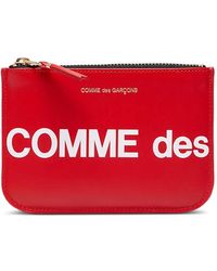 Comme des Garçons - Logo-Print Wallet - Lyst