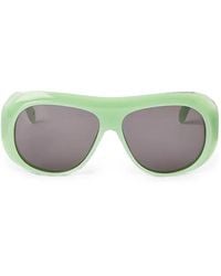 Palm Angels - Full-Rim Pilot-Frame Sunglasses - Lyst