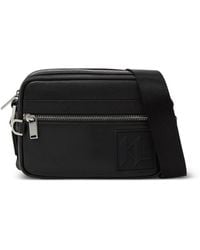 KARL LAGERFELD - Logo-Patch Messenger Bag - Lyst