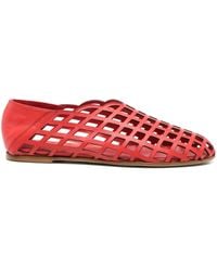 Gia Borghini - Leather Ballet Flats - Lyst