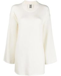 By Malene Birger - Rolled-Trim Knitted Jumper - Lyst