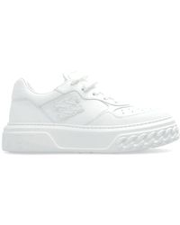 Casadei - Off Road Leather Sneakers - Lyst