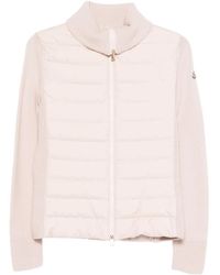 Moncler - Zip-Fastening Quilted Cardigan - Lyst