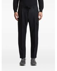 Peserico - Pleated Drawstring-Waist Trousers - Lyst