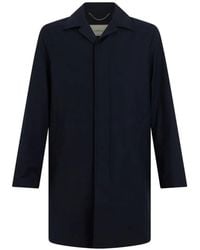 Canali - Concealed-Fastening Coat - Lyst