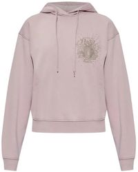 DIESEL - F-Phoeny Graphic-Print Rhinestone-Embellished Hoodie - Lyst