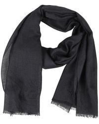 Weekend by Maxmara - Frayed Butterfly-Embroidered Scarf - Lyst