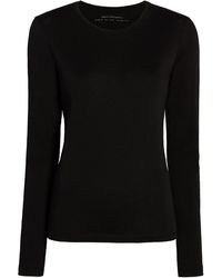 Another Tomorrow - Crew-neck Long-sleeved T-shirt - Lyst