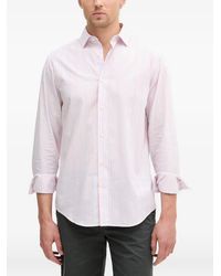 GANT - Striped Long-Sleeve Shirt - Lyst